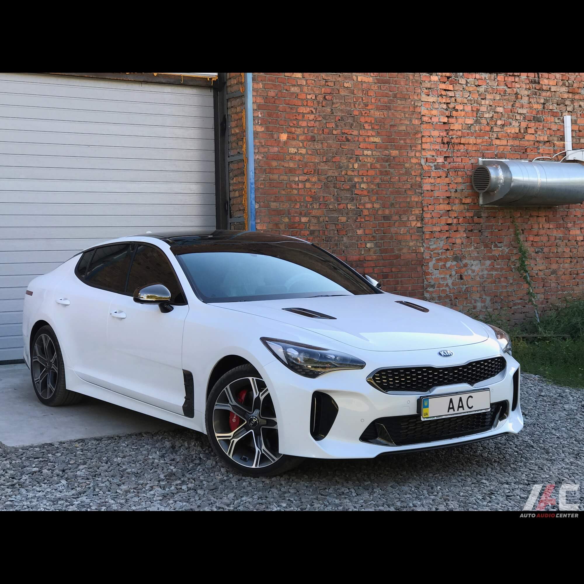 KIA Stinger: Нанесение атермальной плёнки | AAC-Install